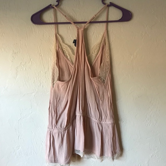 Womens American Eagle lace detail tank top - Picture 4 of 4